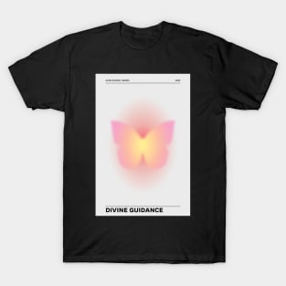 Divine Guidance Pink and Yellow Butterfly Aura T-Shirt